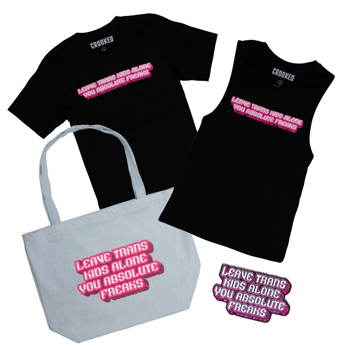 Leave Trans Kids Alone T-Shirt - Image 3