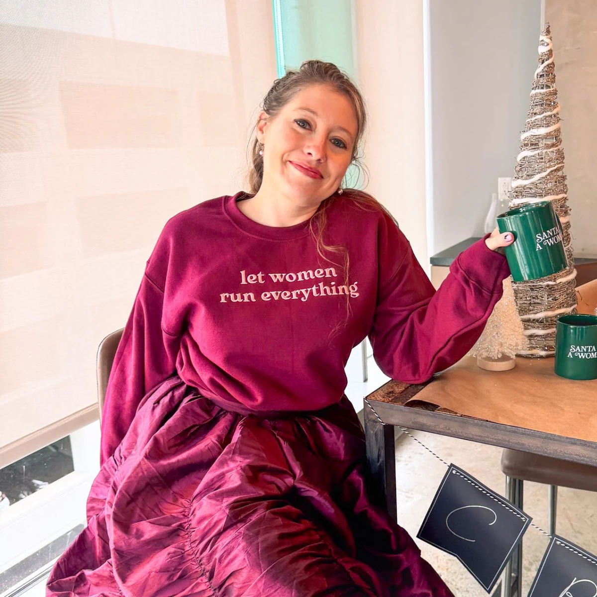 Let Women Run Everything Sweatshirt - Image 3