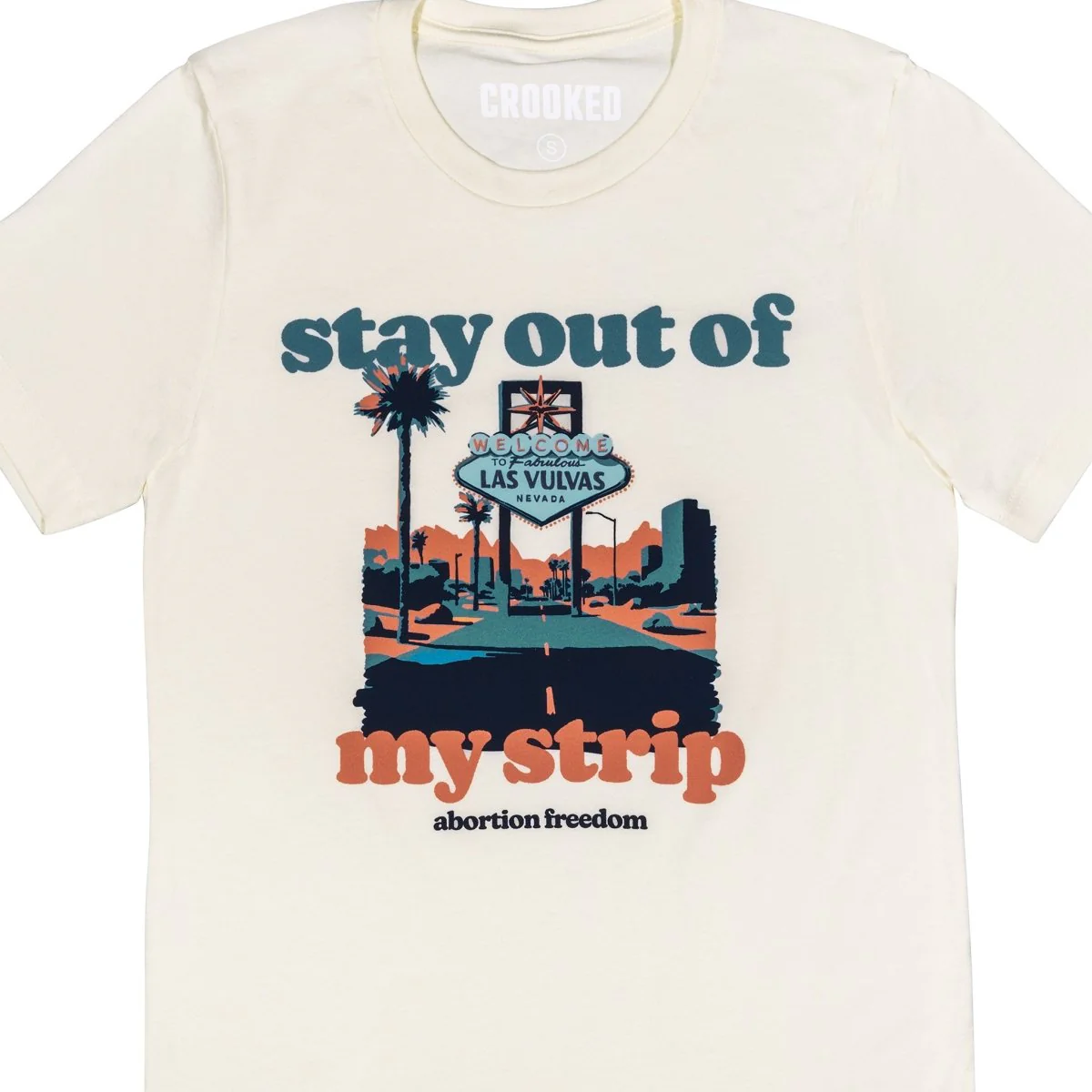 Stay Out Of My Strip T-Shirt - Image 3