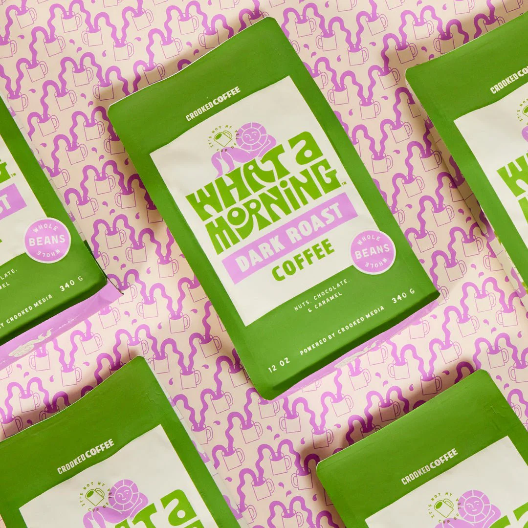 Crooked Coffee What a Morning Dark Roast - Image 5